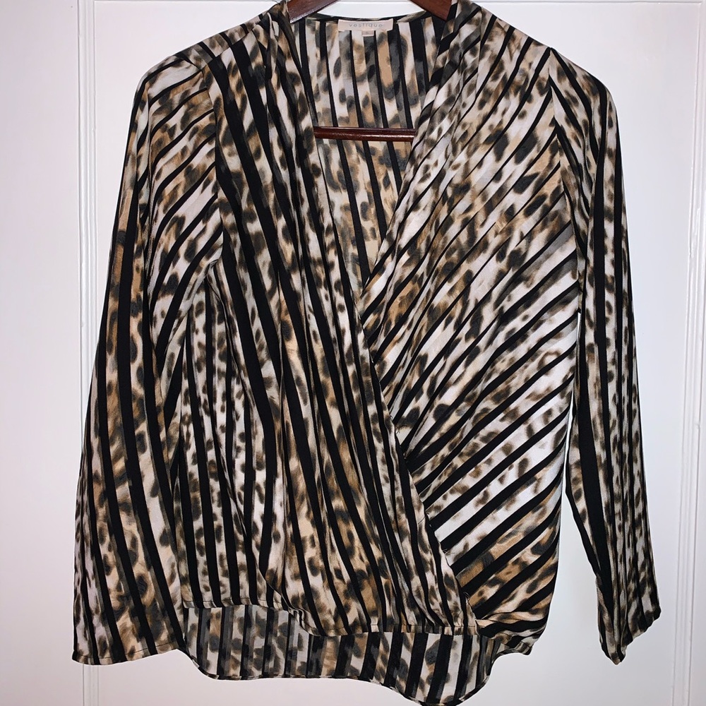 Cheetah blouse